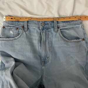 Abercrombie ankle straight jeans